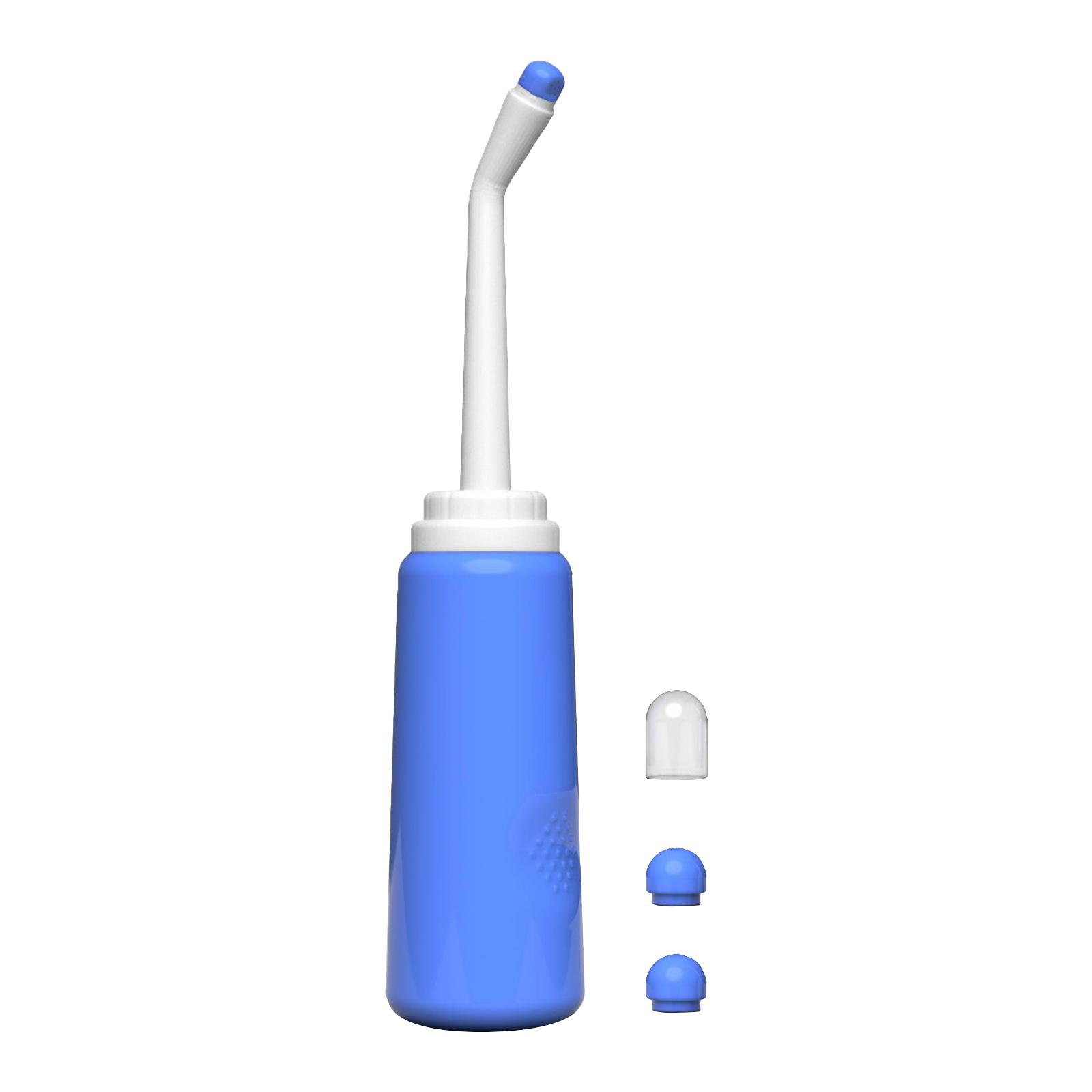 Portable Travel Bidet with 2 Nozzle Spray Handheld Personal Bidet Empty Bottle for Childbirth Cleaner Postpartum Care