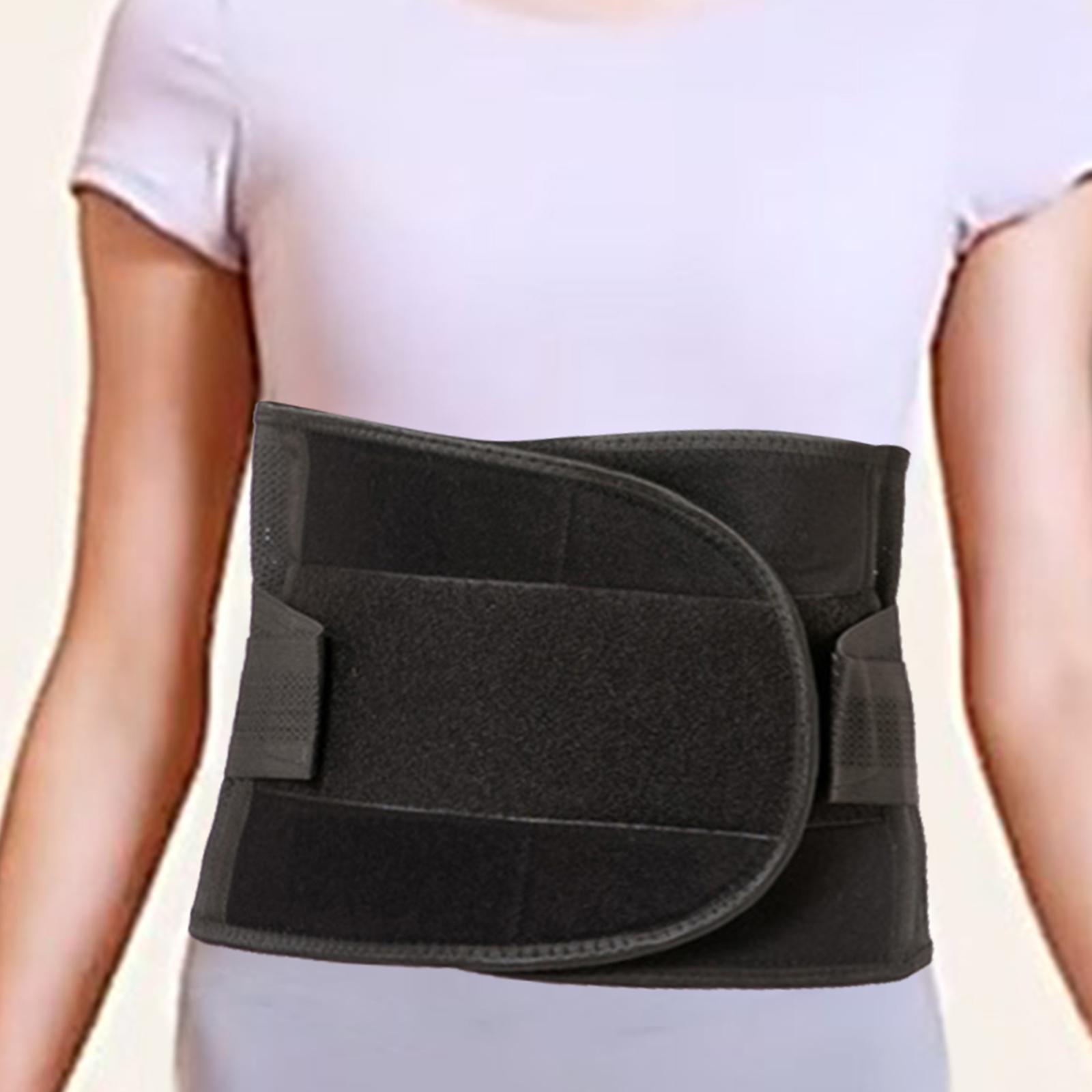 Support Belt Back Brace Men Portable Stomach and Back Support Lightweight Waist Support Band Waist Trimmer Belt for Running Squatting