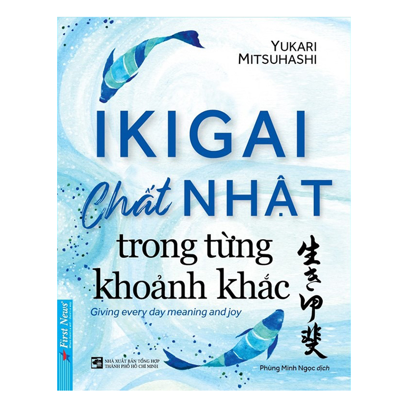 Sách IKIGAI - Chất Nhật Trong Từng Khoảnh khắc