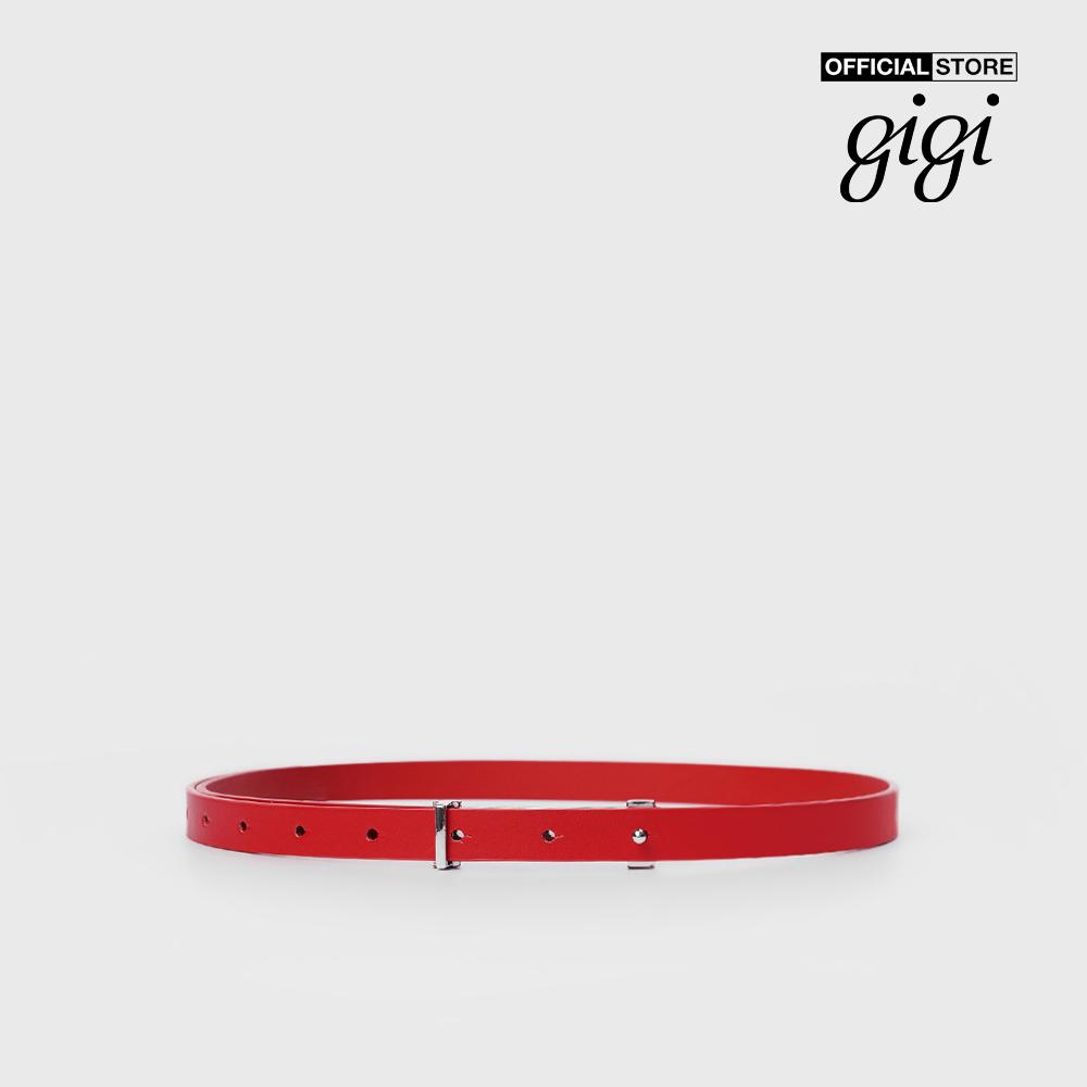 GIGI - Thắt lưng nữ bản nhỏ khóa kim loại Double Bar G5301B212803