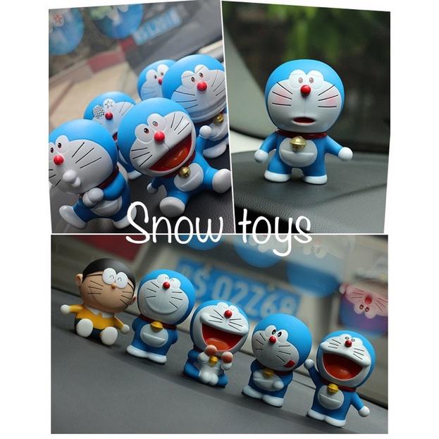 Mô hình Mèo ú Doraemon Doremon - Nobi Nobita Bánh rán Dorayaki - Stand by me - 10cm x 5cm - Fullbox