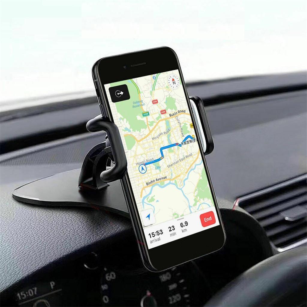 360° Universal HUD Dashboard Mount Holder Stand For 4 To 6 Inch Smart Phone