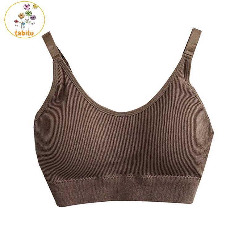 Áo bra nữ len gân tăm đẹp 2 dây hở lưng chữ U giá rẻ giá rẻ siêu hot có dây điều chỉnh B06