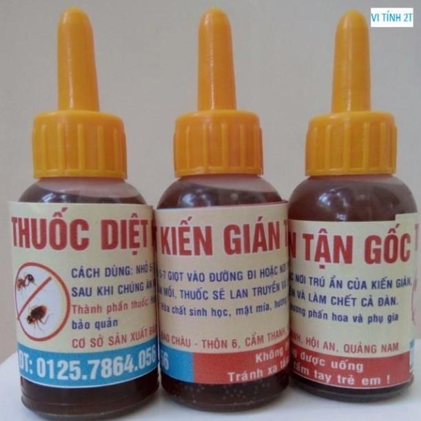 Combo 2 Lọ Thuốc Diệt Kiến và Gián Sinh Học An Toàn