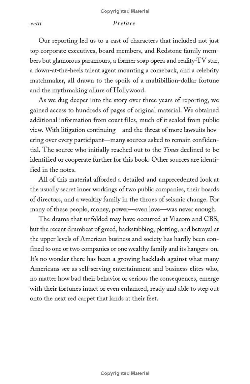 Sách ngoại văn: Unscripted - The Epic Battle For A Media Empire And The Redstone Family Legacy