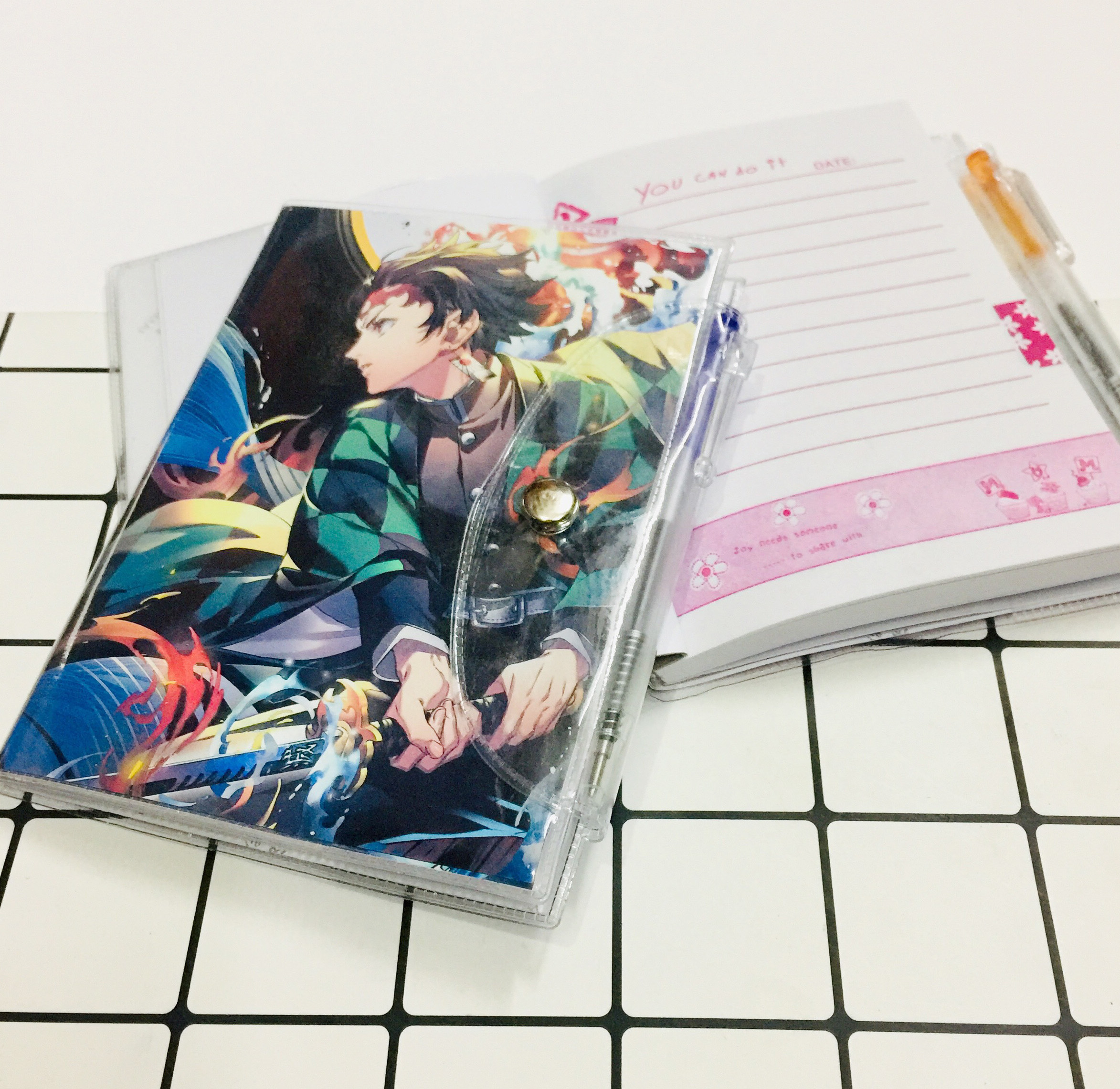 SỔ TAY NHỎ KÈM BÚT Kimetsu no Yaiba