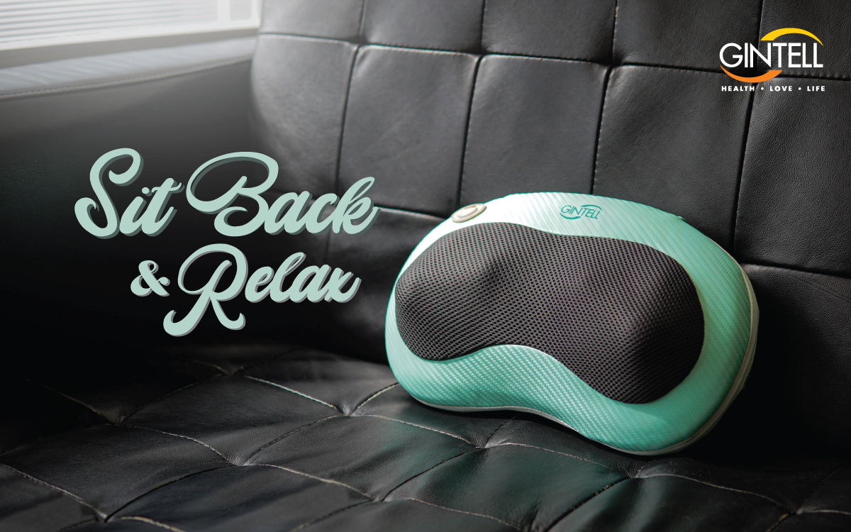 Gối Massage nhiệt hồng ngoại  G-Minnie Care| Công nghệ massage Shiatsu 3D