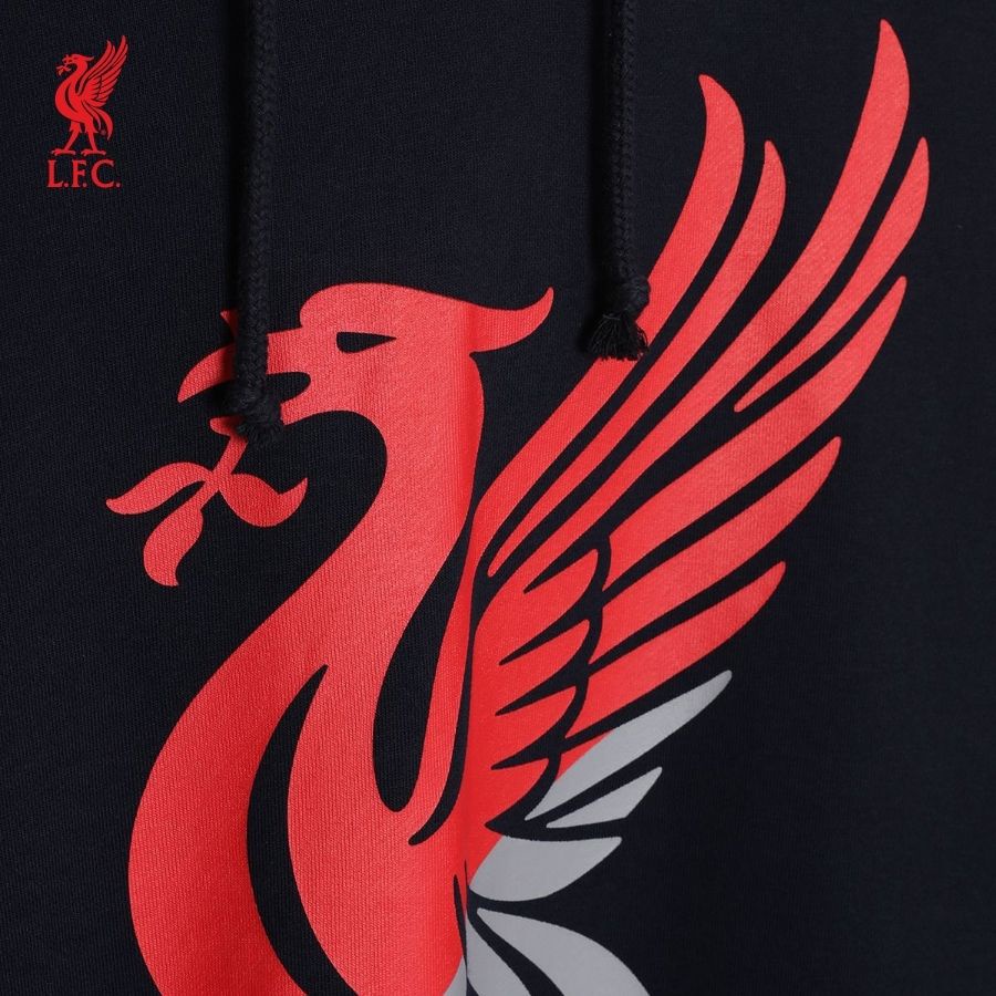 Áo hoodie tay dài có nón thể thao nam LFC Liverbird - A15018