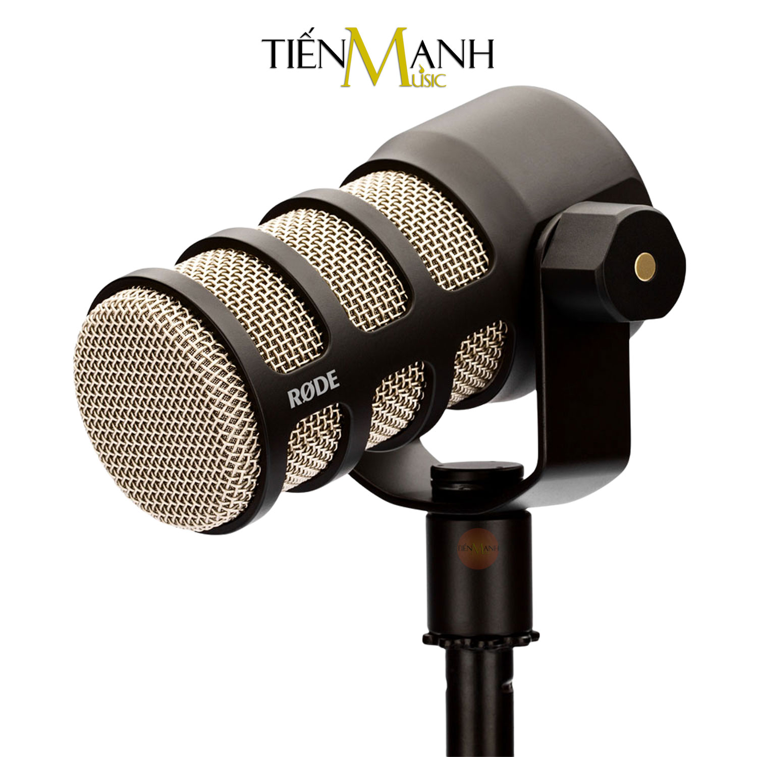 Micro Rode Podmic - Mic Thu Âm Dynamic Podcast Livestream Phòng Thu Studio Microphone Pod mic Hàng Chính Hãng - Kèm Móng Gẩy DreamMaker