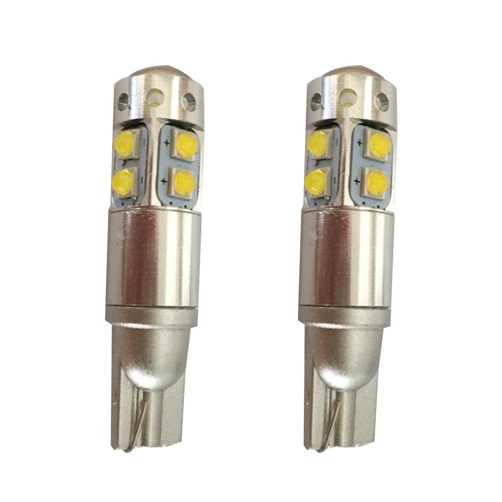 2pcs T10 50W Headlight Durable and Practical Fog Bulb Led Bulbs White