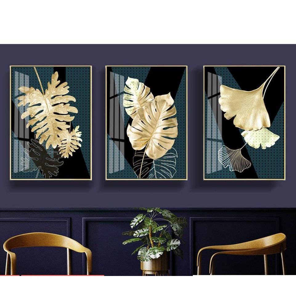 Tranh phong cách bắc âu hiện đại , tranh tráng gương decor trang trí T915