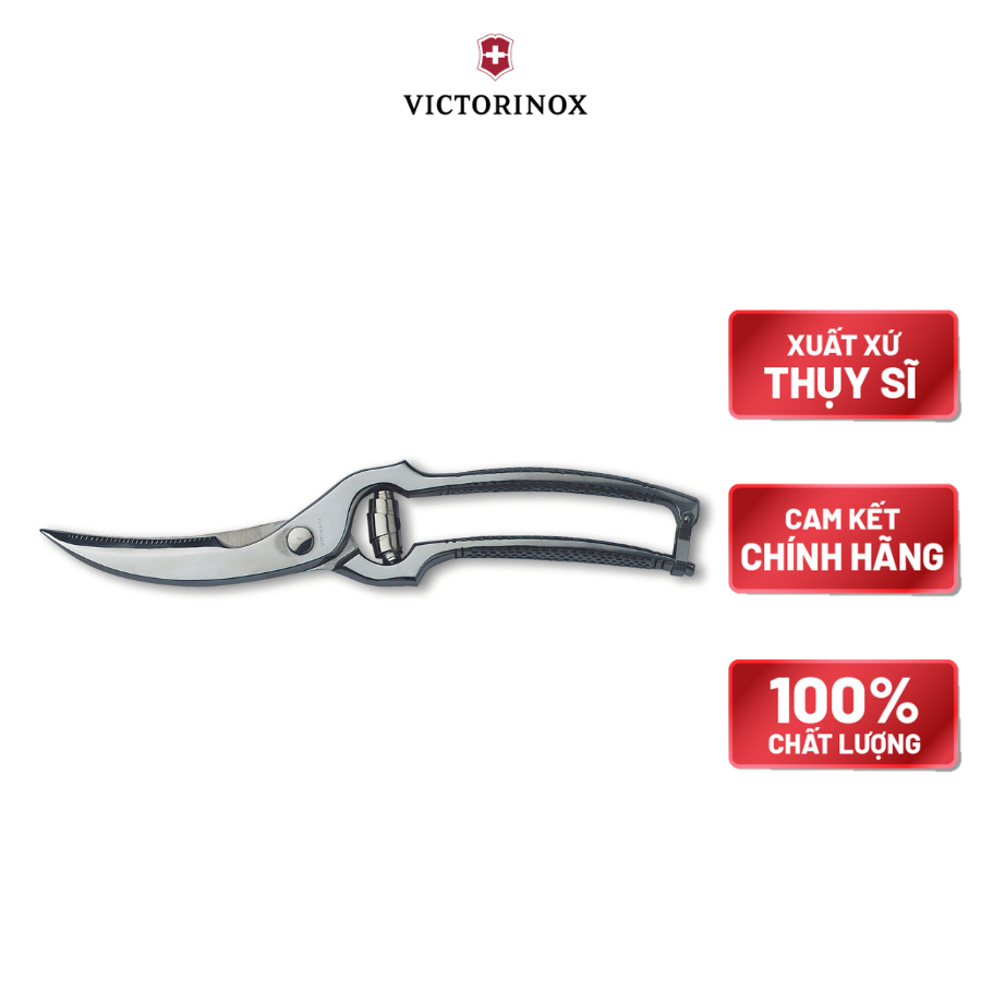 Kéo cắt gia cầm cán kim loại Victorinox Thụy Sỹ