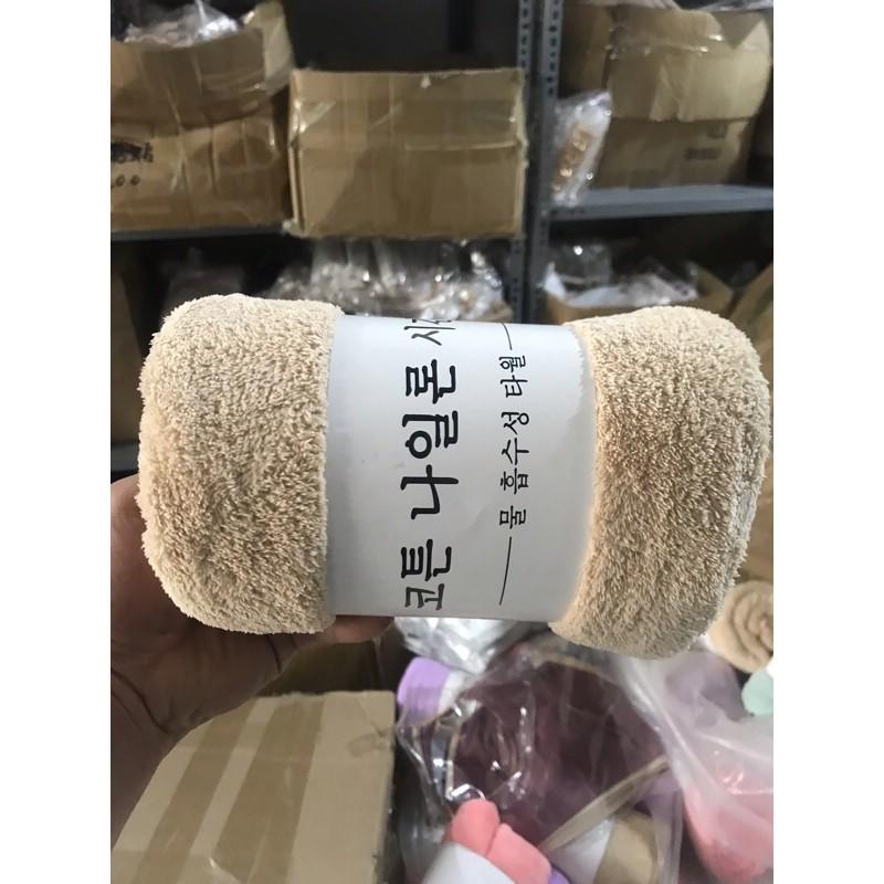 Khăn tắm xuất Hàn - loại siêu dày size to 140x70cm