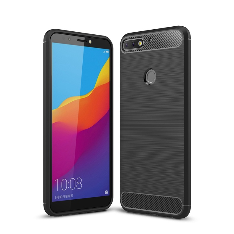 Ốp lưng chống sốc vân Carbon dành cho Huawei Y7 Pro 2018