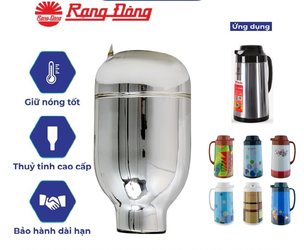 Hình ảnh Phích Đựng Nước Nóng, Pha Trà Rạng Đông 1 lít - Model: RD 1040 ST2