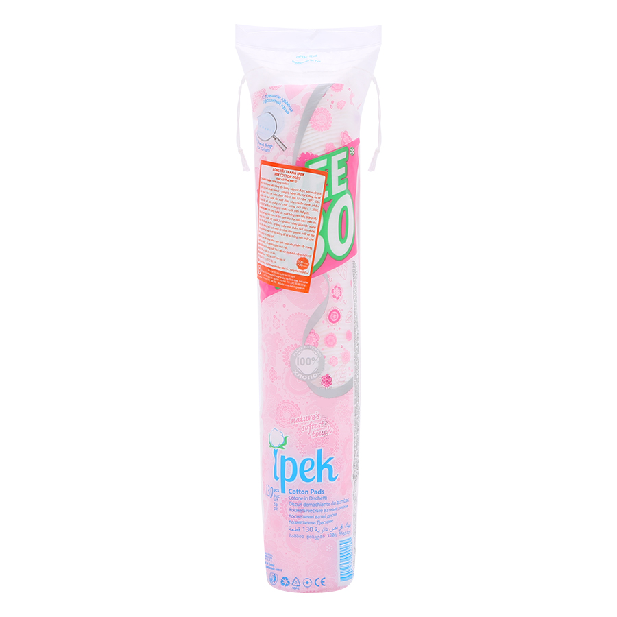 Combo Bông Tẩy Trang Ipek 130 Miếng
