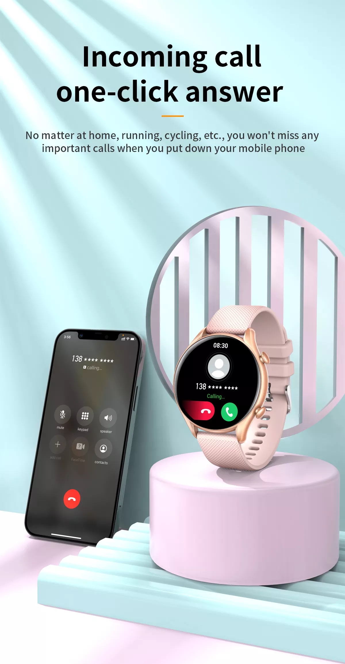 Đồng Hồ Thông Minh SmartWatch Tagobee KT60 Thời Trang Không Thấm Nước.Nhiều Chế Độ Thể Thao/Đo Huyết Áp,Nhịp Tim,Calo,Oxy.Nghe Gọi Hai Chiều.Dành Cho Nam và Nữ. Hàng Chính Hãng