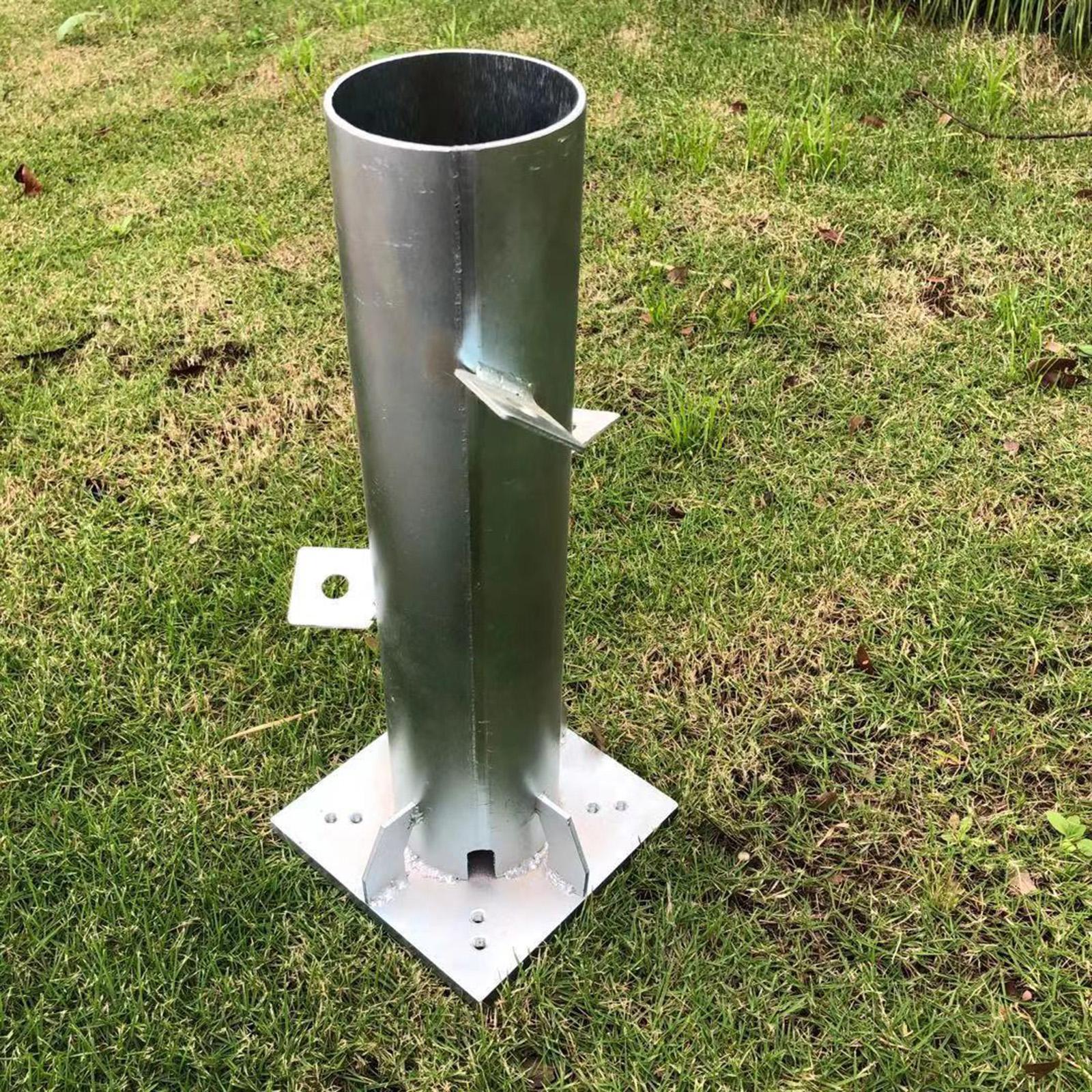 Umbrella Base Stable Universal Parasol Umbrella Mount Parts Easy Installation Heavy Duty Parasol Base for Garden Camping Fishing Coffee Shop