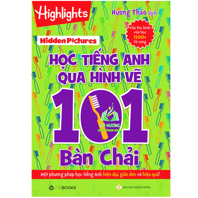 Sách - Hidden Pictures Học Tiếng Anh Qua Hình Vẽ 101 Bàn Chải