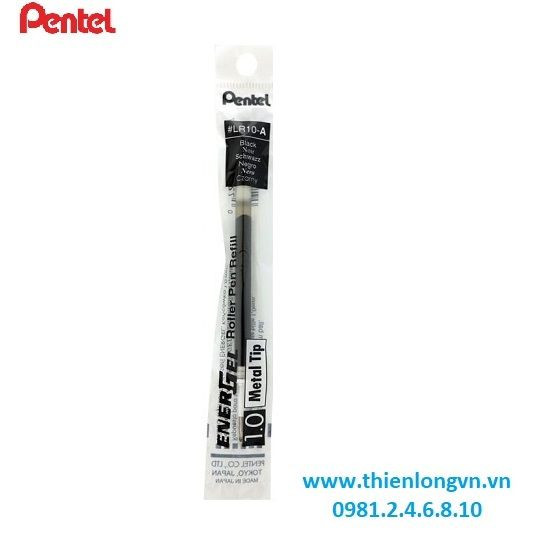 Ruột bút nước energel Pentel LR10 màu đen 1.0 mm