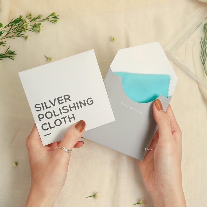 Khăn lau bạc, làm sáng bạc, trang sức LANN