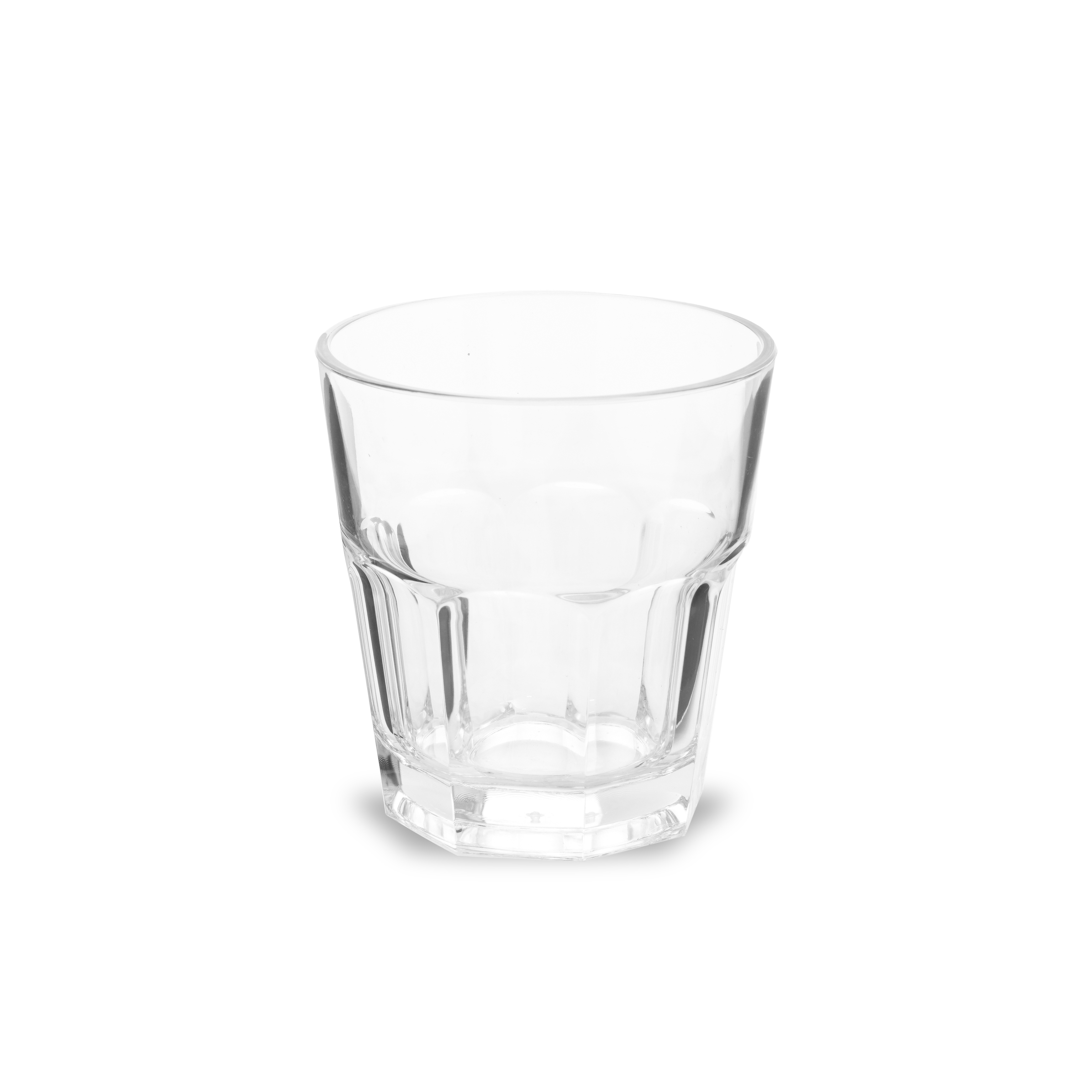 Ly nhựa uống nước, cốc uống nước, màu trắng trong suốt bằng nhựa cao cấp - 4 size