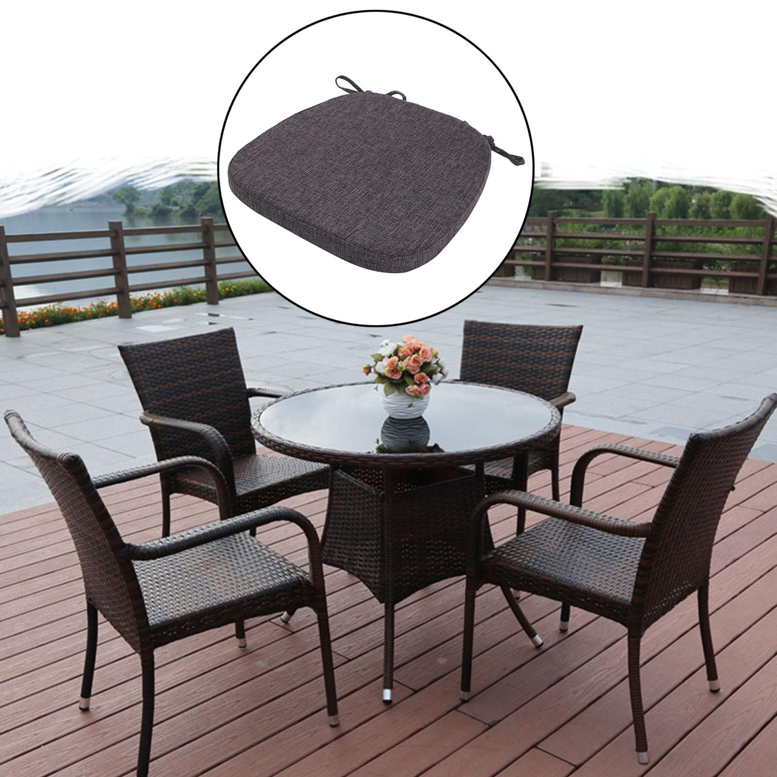 Chair Seat Cushion Pad Office Home Chair Cushion Chair Pad Black Grey