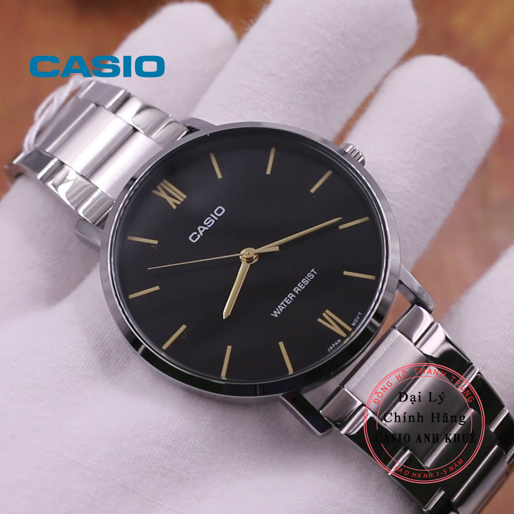 Đồng hồ Casio nam dây thép MTP-VT01D-1BUDF (4mmm)