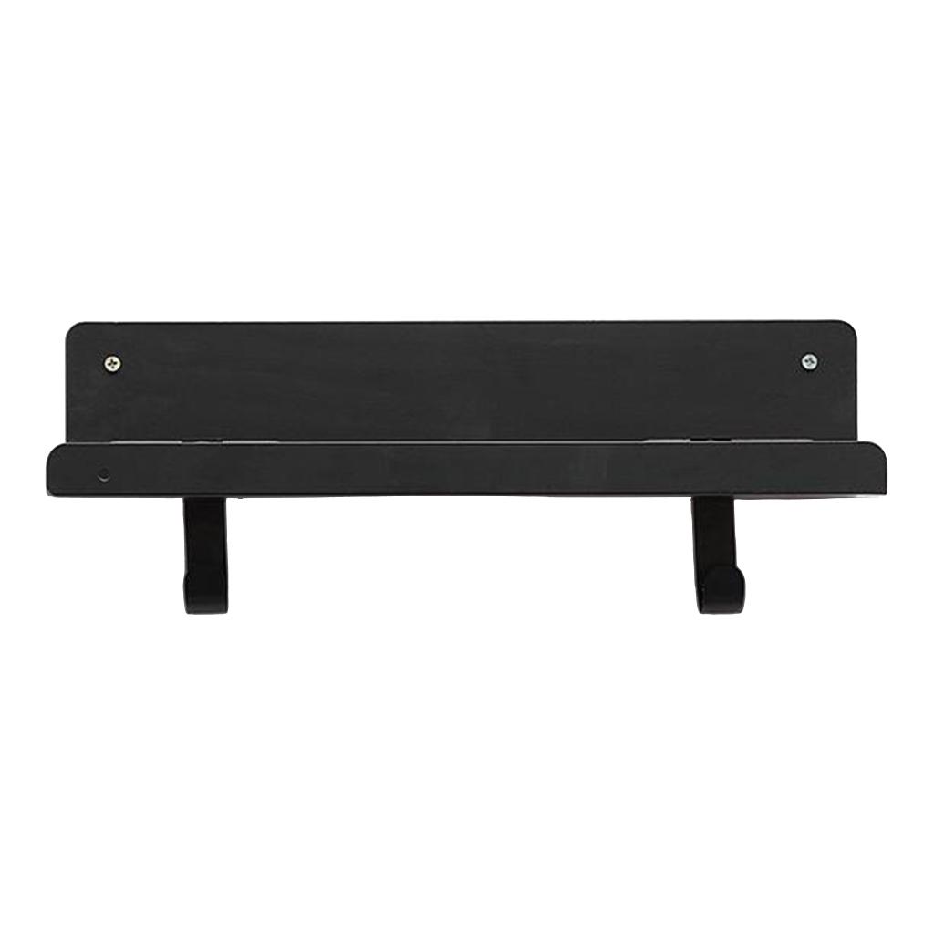 Floating Wall Mounted Shelves, Display Rustic Metal Ledge Shelves Wide Panel for Bedroom Office Kitchen Living Room