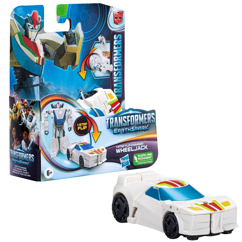 Đồ Chơi TRANSFORMERS Mô Hình Earthspark Wheeljack Biến Hình Thần Tốc 1 Bước F6715/F6229