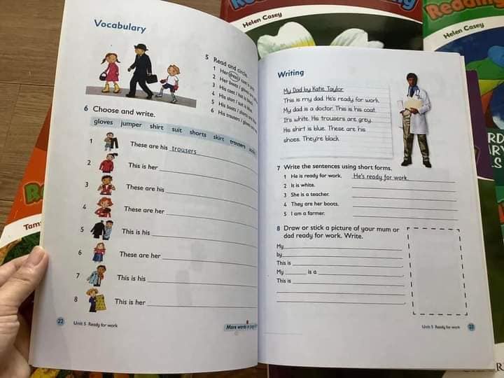 Oxford Primary Skills - Reading and Writing bộ 6c in màu laser kèm file nghe và key