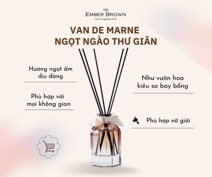 TINH DẦU NƯỚC HOA EMBER BROWN - HƯƠNG VANde MARNE