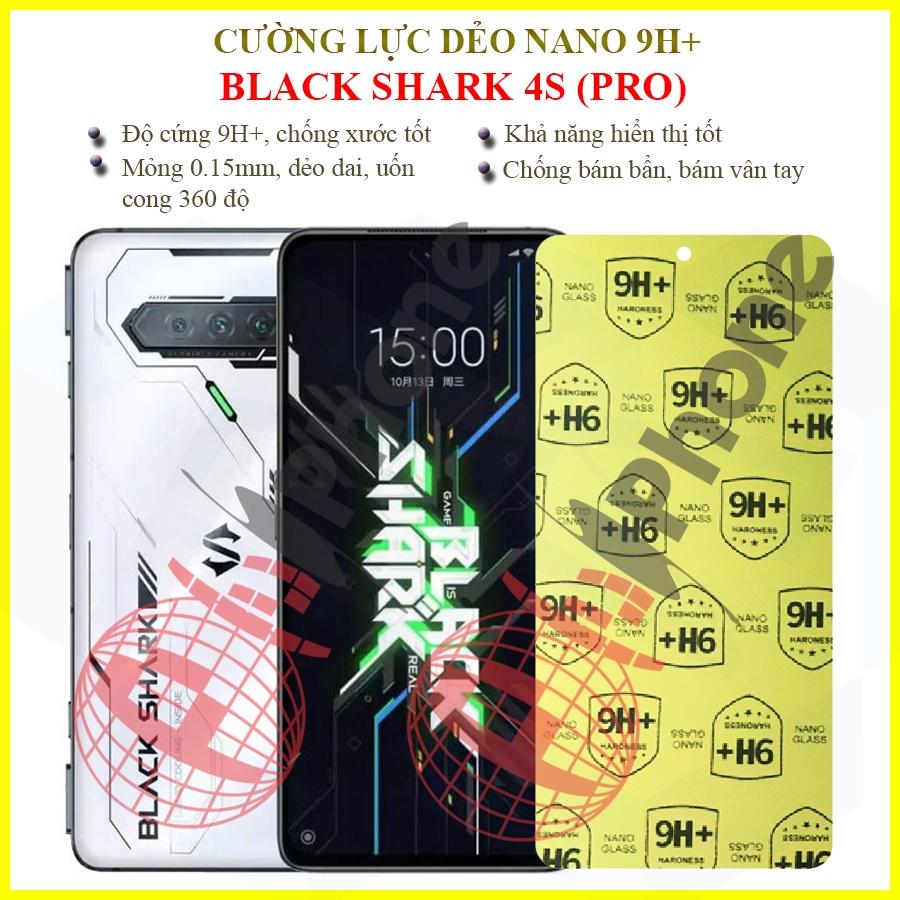 Dán cường lực dẻo nano dành cho Xiaomi Black Shark 4s, Black shark 4s Pro