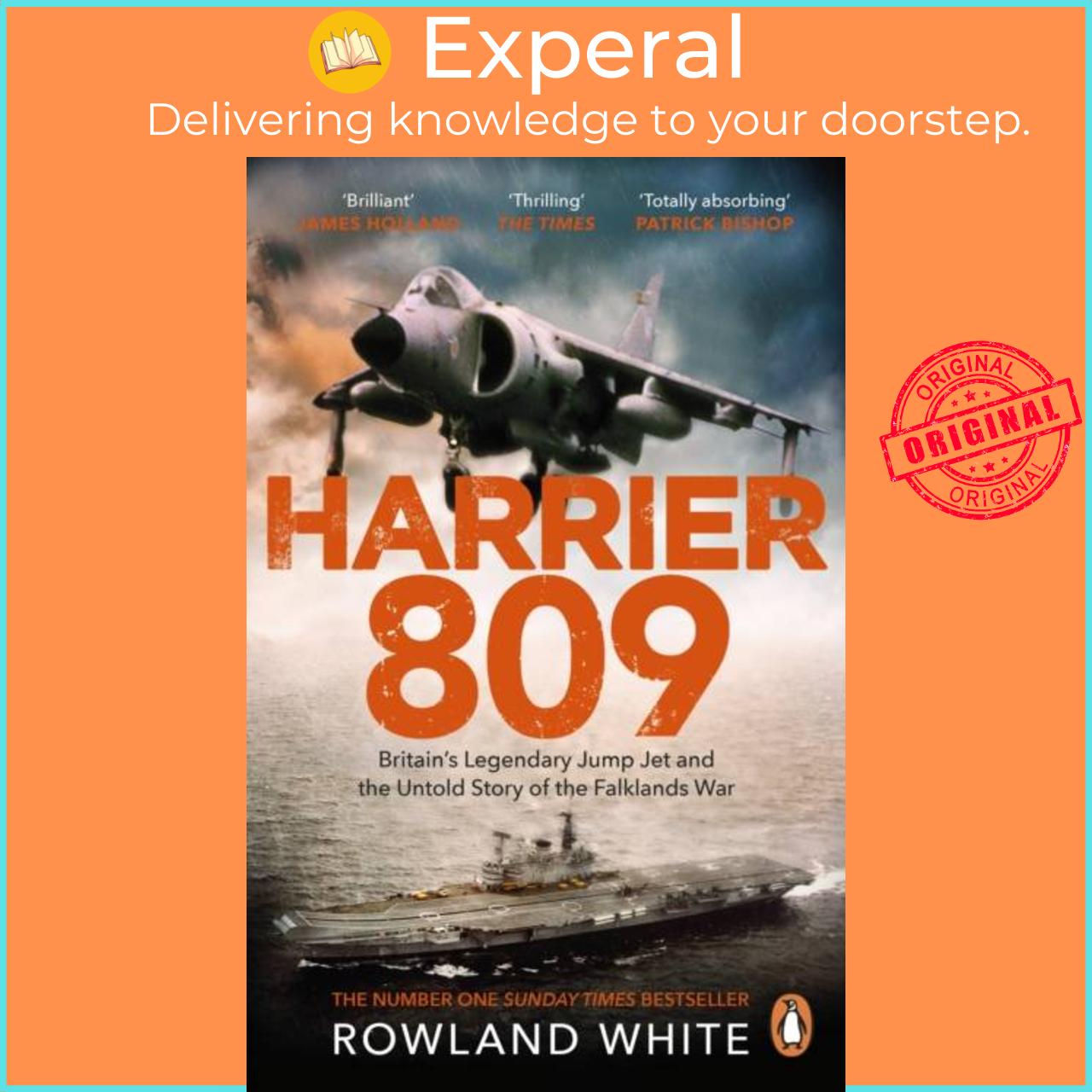 Sách - Harrier 809 - Britain's Legendary Jump Jet and the Untold Story of the F by Rowland White (UK edition, paperback)