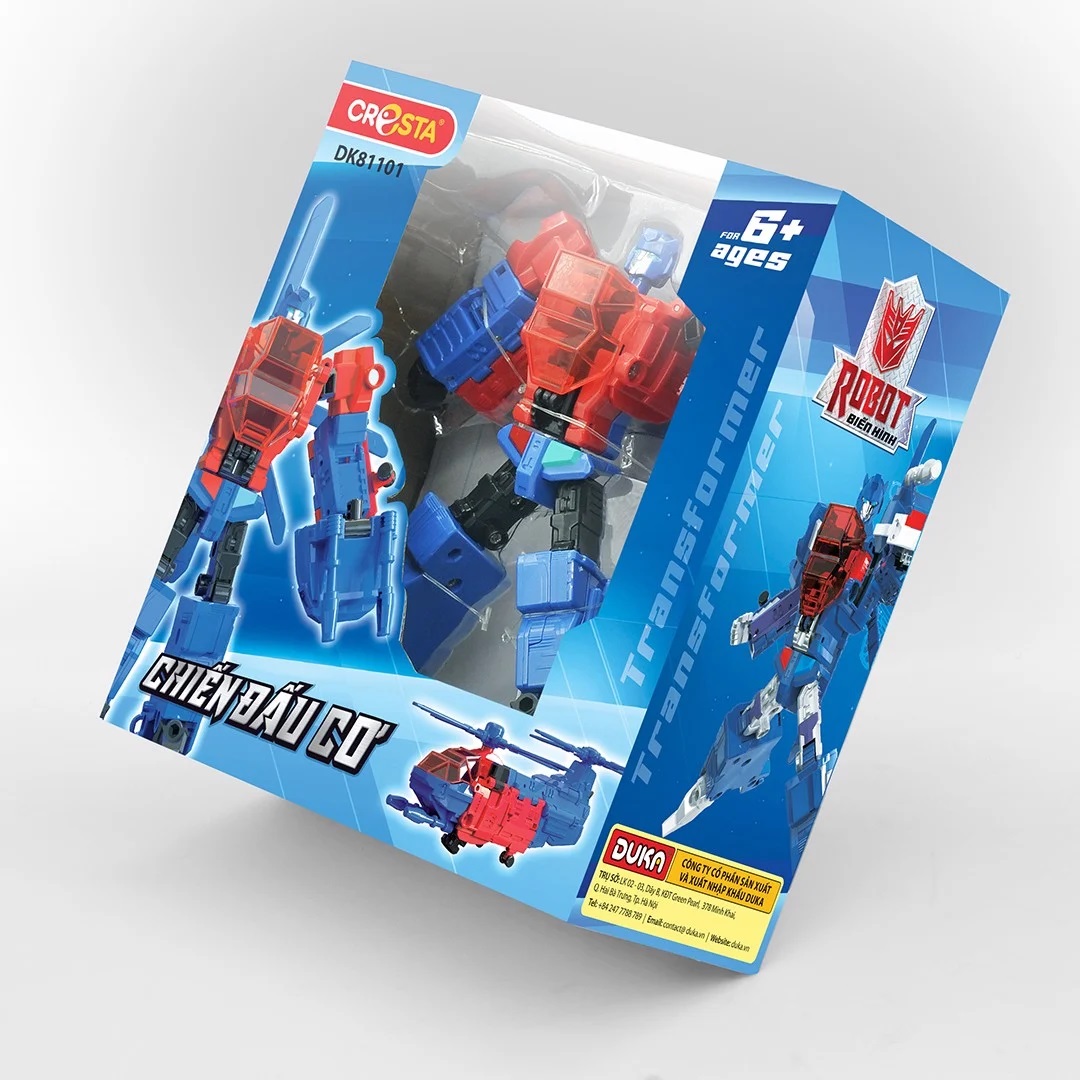 Đồ Chơi Robot Biến Hình - CRESTA (Cho bé từ 6 tuổi)