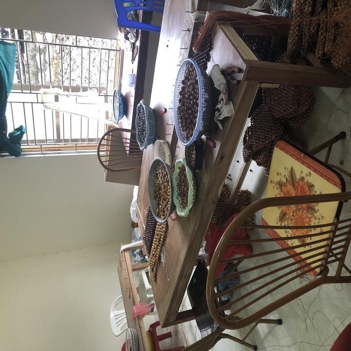 Bộ Đệm gỗ tựa lưng massage xe hơi, gỗ Hương Vân tự nhiên 100% - Sản xuất tại Làng Nghề Truyền Thống - Mã: HN-M