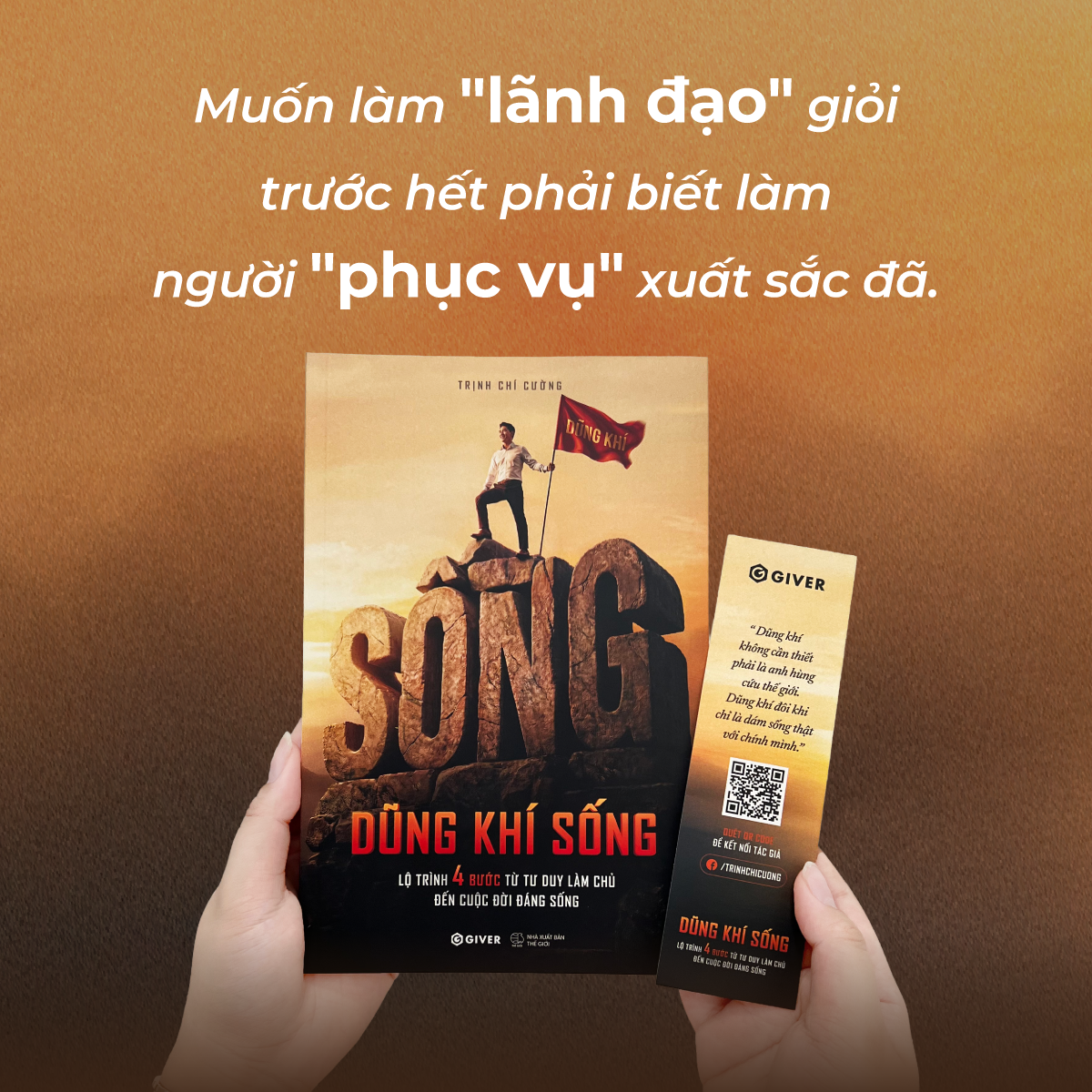 Sách - Dũng Khí Sống - Lộ Trình 4 Bước Từ Tư Duy Làm Chủ Đến Cuộc Đời Đáng Sống
