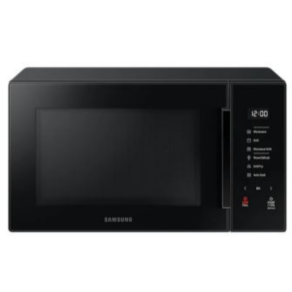 Lò vi sóng tráng men Samsung Công nghệ chiên nướng Grill Fry Dung tích 30 L Màu Đen MG30T5018CK - Hàng chính hãng