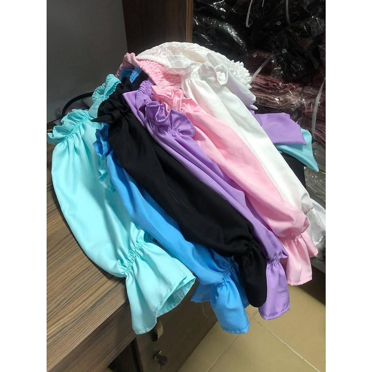 Áo nữ kiểu tay dài phối nơ siêu dễ thương