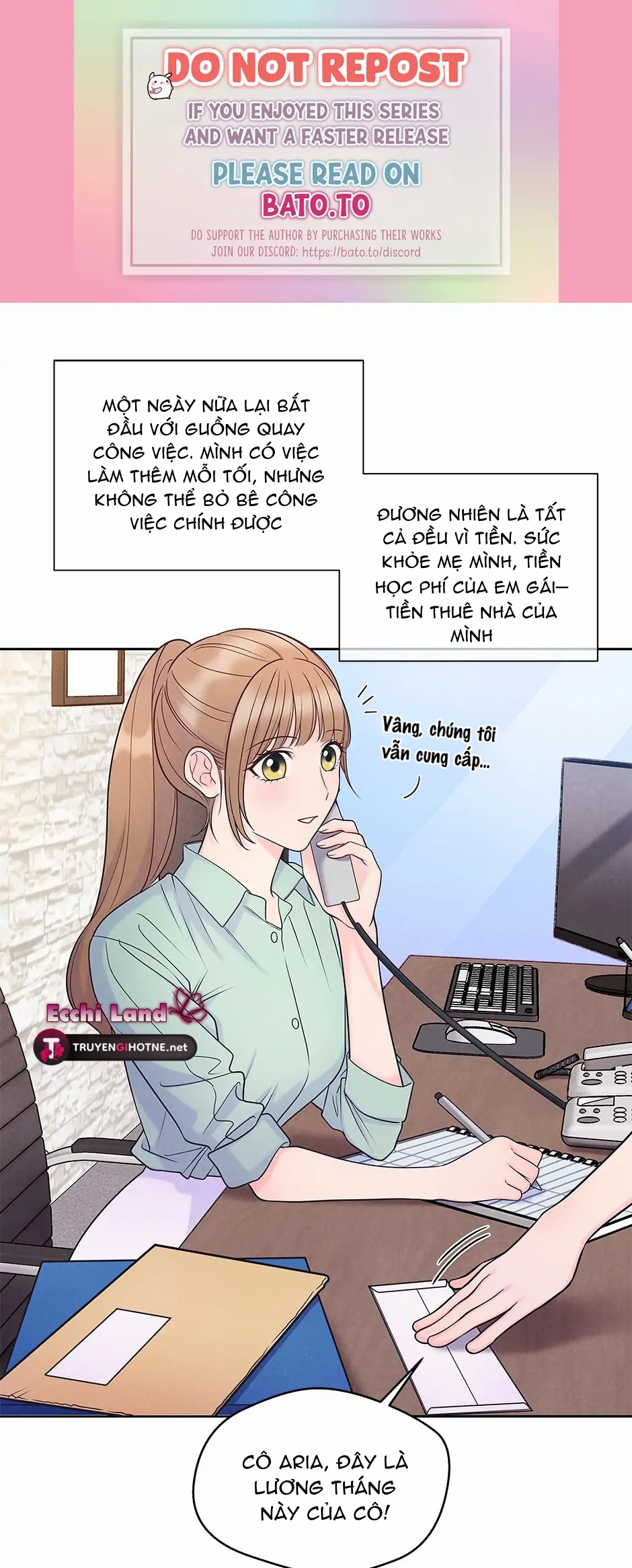 công việc của tôi: ngủ cùng sếp chapter 5.1 2