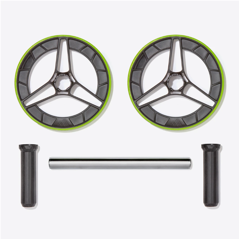 Con Lăn Tập Cơ Bụng, Bánh Xe Đẩy ADIDAS ADAC-11407 Performance AB Wheel (1 Cái) - Hàng Chính Hãng