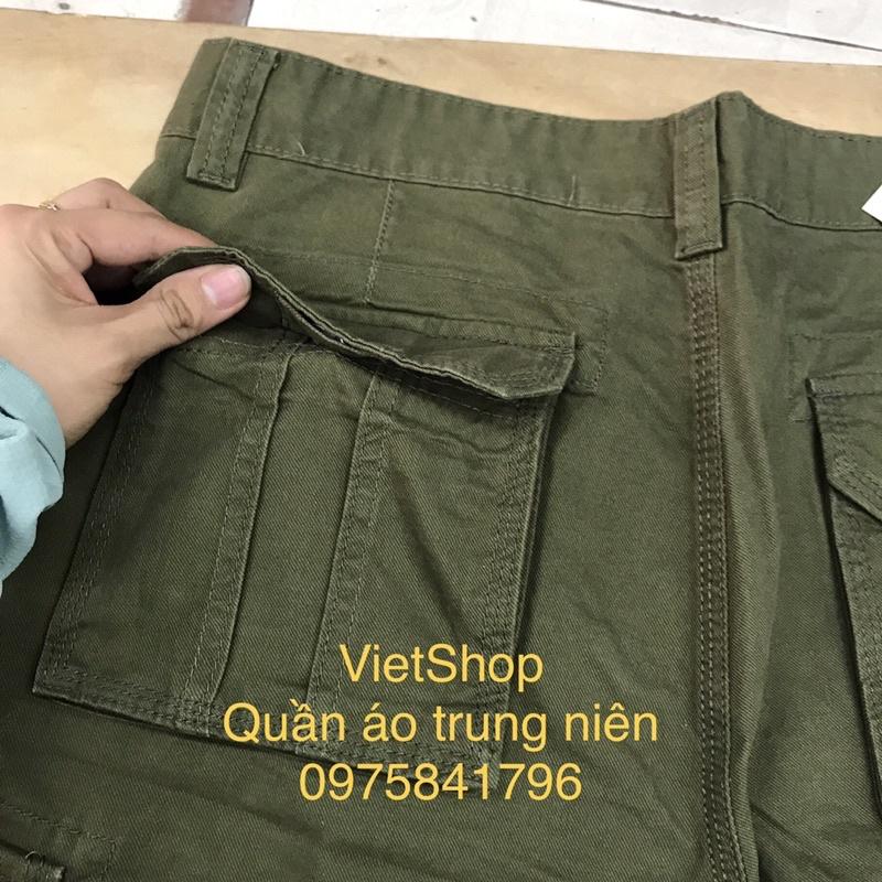 Quần ngố thô túi hộp nam chất dày dặn+ ẢNH THẬT