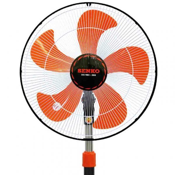 Quạt đứng 4,5 tấc lồng mạ Crom Senko DCN1808 - Màu ngẫu nhiên - Hàng Chính Hãng