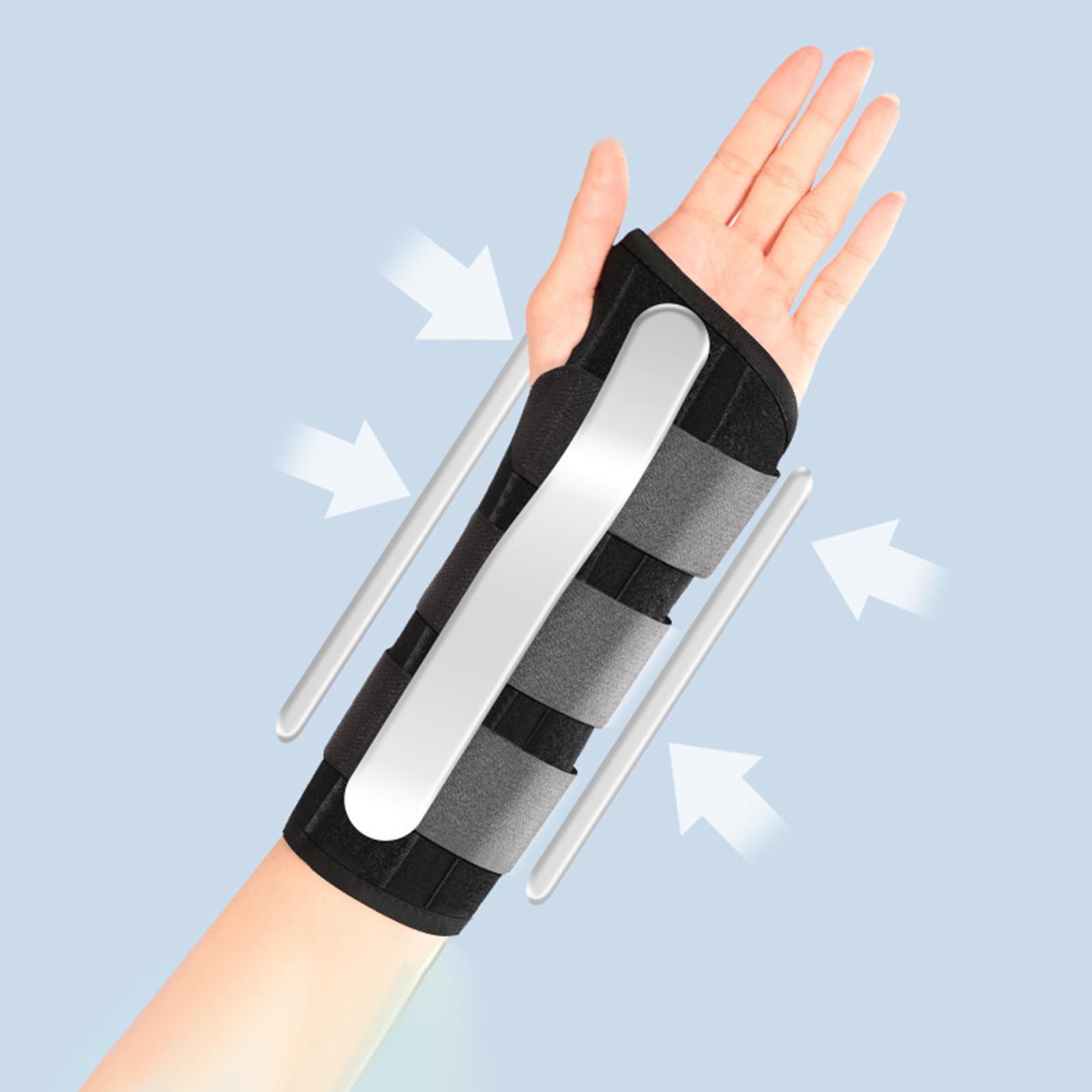 Wrist Carpal Tunnel with 3 Straps Wrist Splint Wrist Support Left