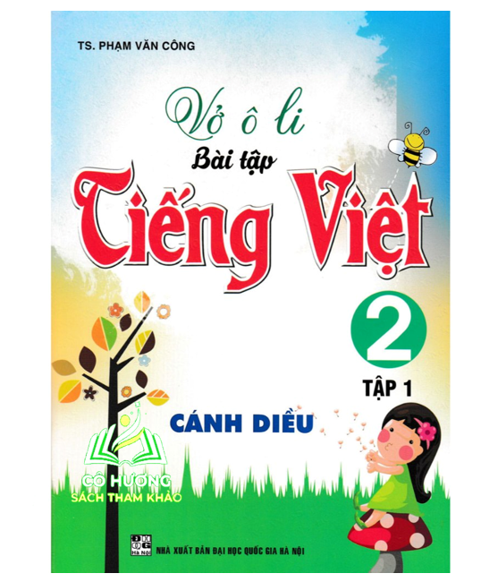 Hình ảnh Sách - Vở ô li bài tập tiếng việt 2 - tập 1 (bám sát sgk cánh diều)