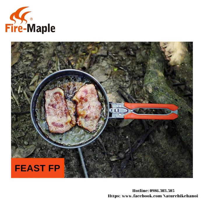 Dụng cụ nấu ăn Chảo Firemaple FEAST FP chống dính nhỏ gọn nhẹ tiện lợi du lịch dã ngoại A303