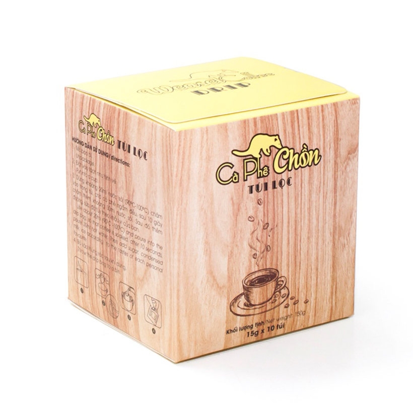Combo cà phê chồn - Tặng 1 túi cacao sữa Passion 3 in 1