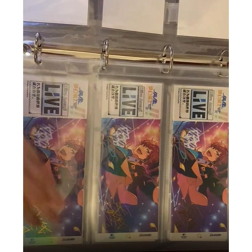 Cuốn binder A4 và sheet nhiều kích thước đựng card, postcard, ticket, bookmark..