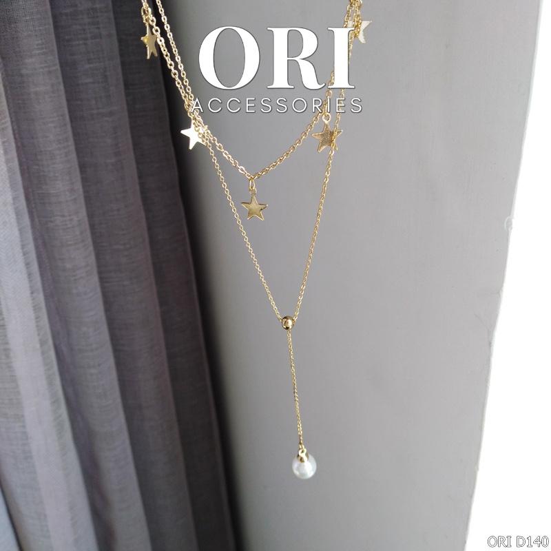 Dây chuyền Choker nữ The Galaxy thời trang độc đáo ORI ACCESSORIES D140