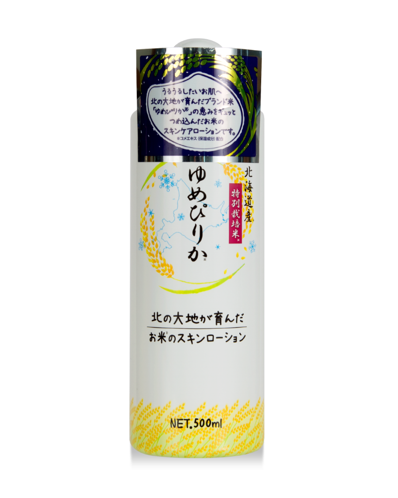 NƯỚC DƯỠNG SÁNG DA YUMEPIRIKA SKIN LOTION 100% TỪ GẠO SẠCH HOKKAIDO NHẬT BẢN 500ML